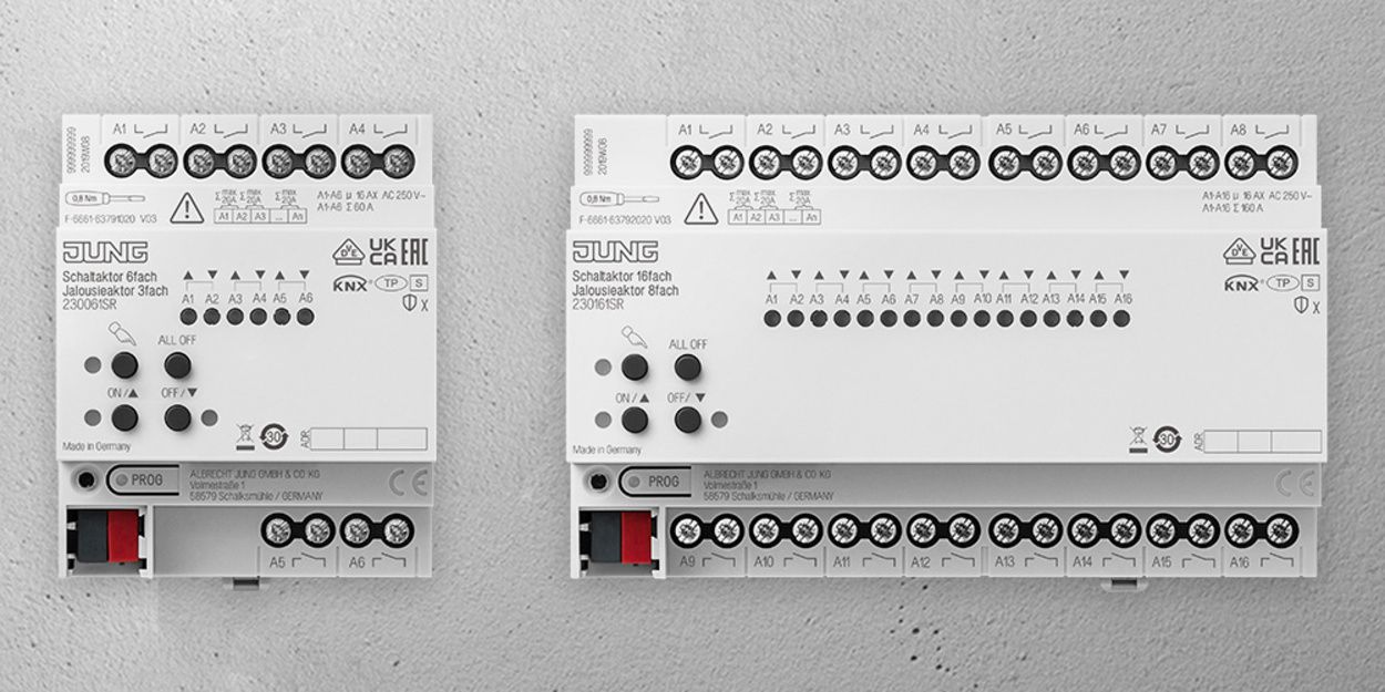 KNX Schalt- und Jalousieaktoren bei Elektro Sondheimer GmbH in Rimpar