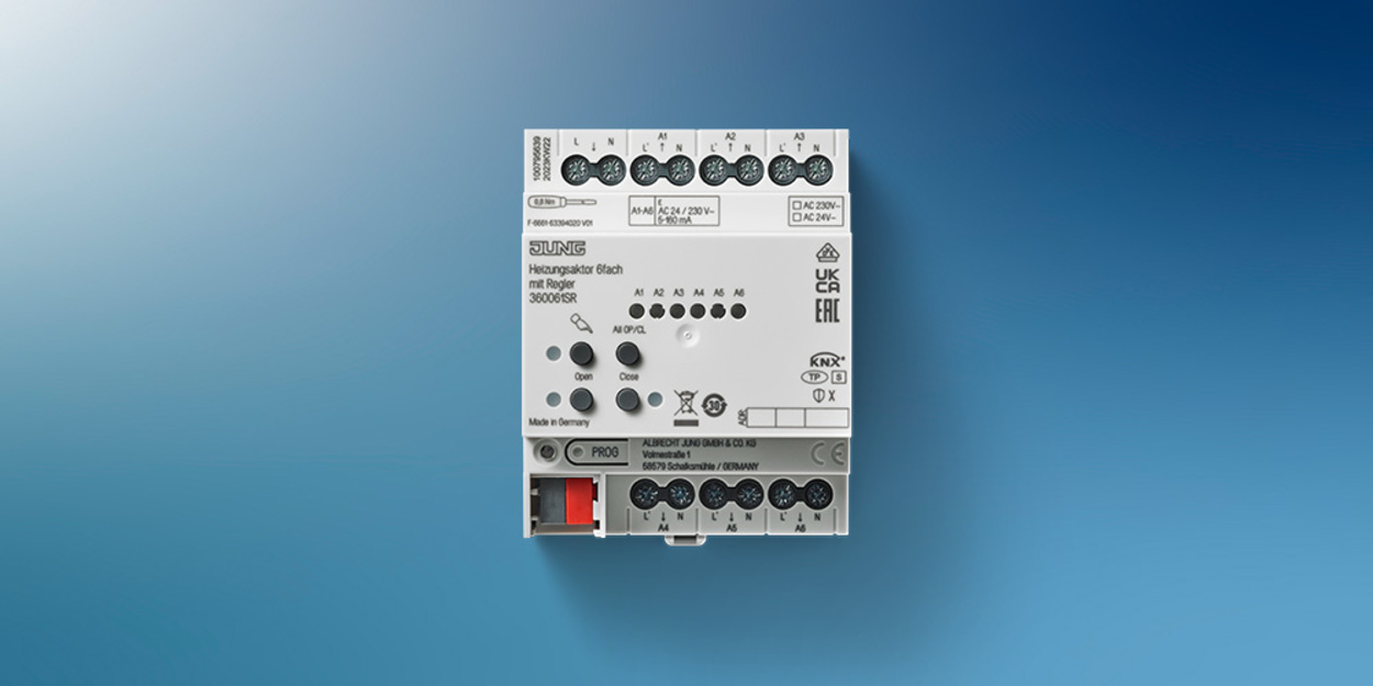 KNX Heizungsaktor 6-fach bei Elektro Sondheimer GmbH in Rimpar