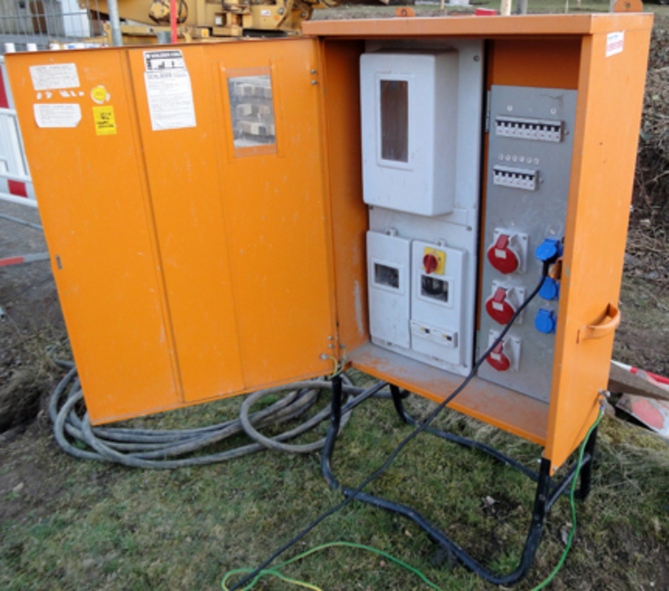 Baustromkasten bei Elektro Sondheimer GmbH in Rimpar