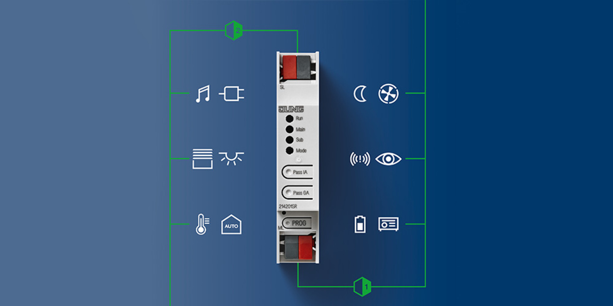 KNX Bereichs- und Linienkoppler bei Elektro Sondheimer GmbH in Rimpar